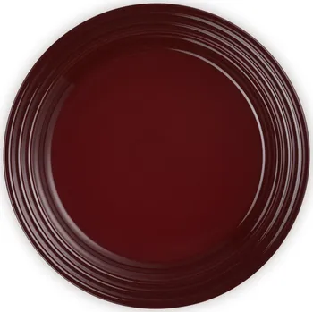 Talíř Le Creuset, Snídaňový talíř Le Creuset 22 cm červený burgund - Formadore
