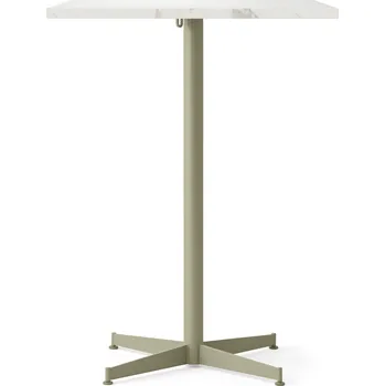 Jídelní stůl Audo Copenhagen, Barový stůl Nook Star Base Estremoz s olivovou podstavou, čtvercový, 93 cm - Formadore