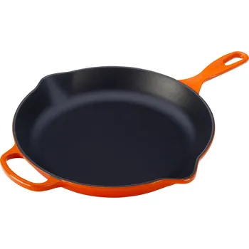 Nádobí Le Creuset, Pánev na smažení a servírování Signature 23 cm ohnivě oranžová - Formadore
