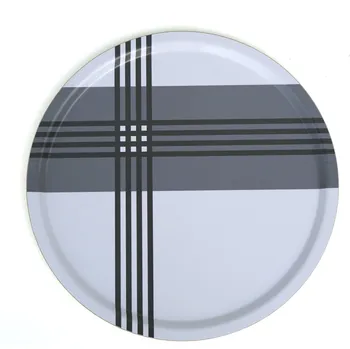 Born in Sweden, Servírovací tác Cross Thin 31 cm šedý - Formadore