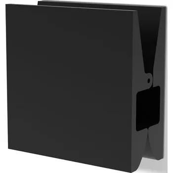 Držák na ručník Decor Walther, Držák na ručník Pinch čtvercový 10 cm černý matný - Formadore