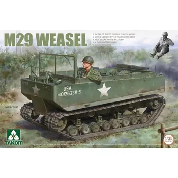 Plastikový model Takom 1/35 M29 Weasel