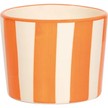 Zafferano, Hrnek Lido Righe s pruhy 230 ml oranžový - Formadore