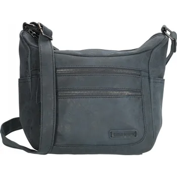 Kabelka Dámská kabelka přes rameno 66343-002 tmavě modrá, ENRICO BENETTI