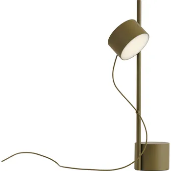 Lampička Muuto, Stolní lampa Post hnědozelená - Formadore