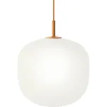 Muuto, Závěsná lampa Rime 25 cm oranžová - Formadore