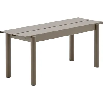 Zahradní lavice Muuto, Zahradní lavice Linear, 110 cm, taupe - Formadore
