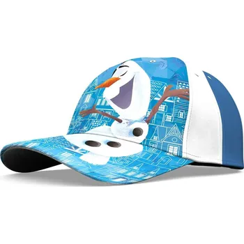 Módní doplněk EUROSWAN • Dětská / dívčí kšiltovka Ledové království - Frozen - motiv Sněhulák Olaf 54