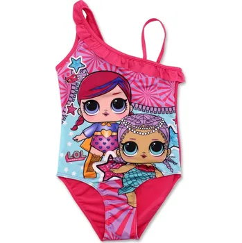 Dívčí plavky Setino • Dívčí jednodílné plavky L.O.L. Surprise - růžové EU 116