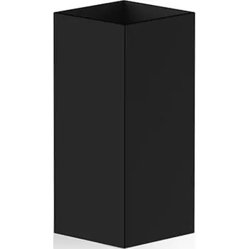 Držák na kartáček Decor Walther, Pohár na zubní kartáčky Corner černý matný - Formadore