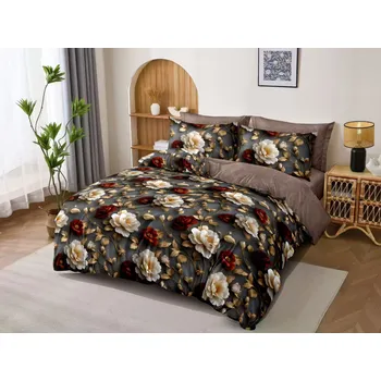 Povlečení NOVINKA 2026 ! EXKLUZIVNÍ OBOUSTRANNÉ BAVLNĚNÉ POVLEČENÍ NA FRANCOUZSKOU PŘIKRÝVKU 200x220 / 70x90cm - JONÁŠ