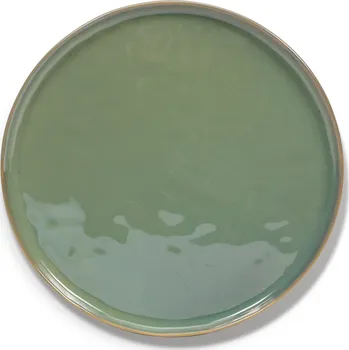 Talíř Serax, Talíř jídelní Pure plochý, 28 cm, zelený - Formadore