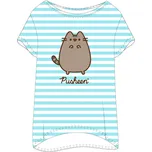 E plus M • Dámské triko na spaní kočička Pusheen L Tyrkysová