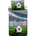 BrandMac • Bavlněné ložní povlečení Fotbalový míč - 100% bavlna - 70 x 90 cm + 140 x 200 cm
