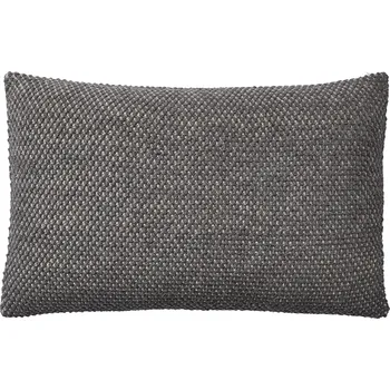 Polštář Muuto, Dekorativní polštář Twine 50 x 80 cm tmavě šedý - Formadore