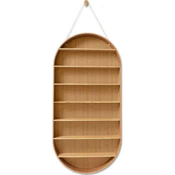Úložný box Ferm Living, Police Oval Dorm přírodní dub - Formadore