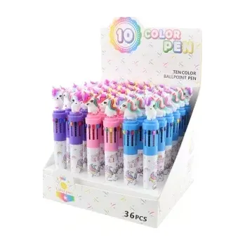 propiska s jednorožcem, 10 barev