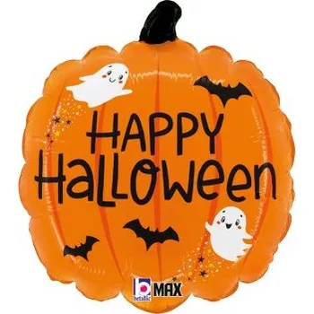 Balónek Dýně Happy Halloween 18"/46cm fóliový balónek nafukovací