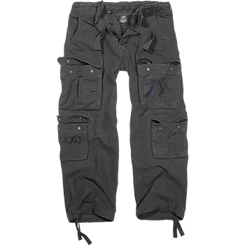 Oblečení a móda Pure Vintage kalhoty Brandit černé - Akce Velikost: 7XL