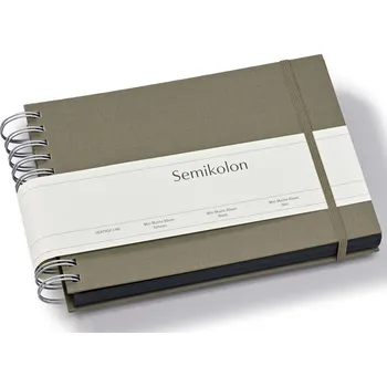 Semikolon, Album na fotografie Uni Mini Mucho, hnědošedý s černými listy - Formadore