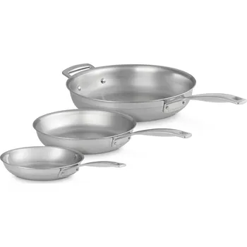 Nádobí Le Creuset, Pánve 3vrstvé, 20 cm + 24 cm + 28 cm, 3 ks - Formadore
