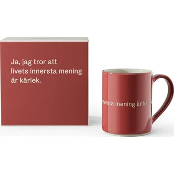 Design House Stockholm, Hrnek Astrid, červený - Formadore