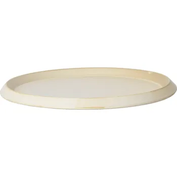 Talíř Ferm Living, Jídelní talíř Erena 29 cm krémový - Formadore