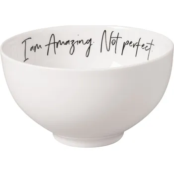 Villeroy & Boch, Miska Statement I Am Amazing Not Perfect 14 cm - Formadore
