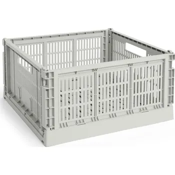 Úložný box Hay, Úložný box Hay Colour Crate Square, L, šedý - Formadore