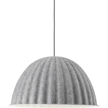Muuto, Závěsná lampa Under The Bell 55 cm šedá - Formadore