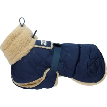 Paikka, Bunda pro psa Paikka Quilted Sherpa, 65 cm, tmavě modrá - Formadore
