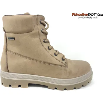 Dámská zimní obuv Dámské pohodlné kotníkové boty Imac hnědé 858698
