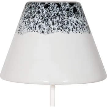 Stínidlo Zafferano, Stínidlo na stolní lampu Swap keramické černo-bílé - Formadore
