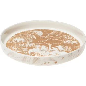 Arabia Finland, Servírovací talíř Arabia Finland Mumínci Festive Moments, 28 cm - Formadore