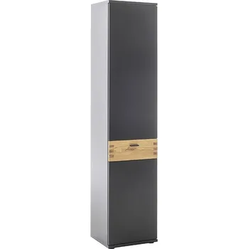 Komoda Vysoká komoda do obývacího pokoje CESENA (typ 11) grafit/dub divoký