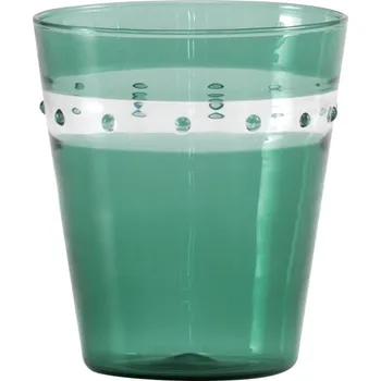 Sklenice Zafferano, Skleněný pohár A Pallini 300 ml zelený - Formadore