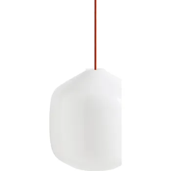 Hay, Závěsná lampa Aspekt Buoy, 30 cm, červený kabel - Formadore