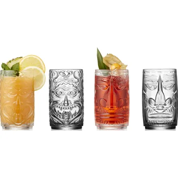 Sklenice LyngbyGlas, Koktejlové skleničky Tiki 450 ml průhledné 4 ks - Formadore