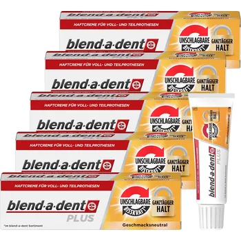 Péče o zubní náhradu Blend-a-Dent fixační krém Plus 5x40g
