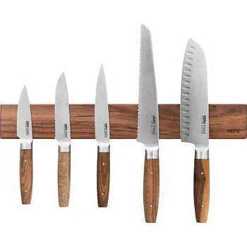 Magnetická lišta ENNO, ořechové dřevo, Gefu