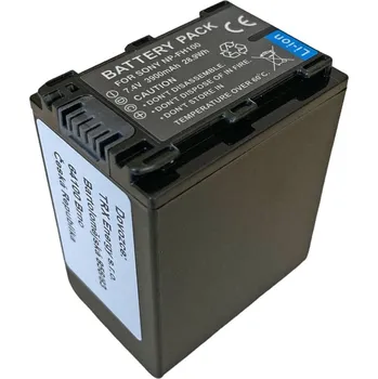 TRX baterie Sony NP-FH100 3900mAh Baterie, pro videokameru, 3900mAh, 7,2/7,4V, Li-Ion, kompatibilní se Sony NP-FH100 TRX-NP-FH100