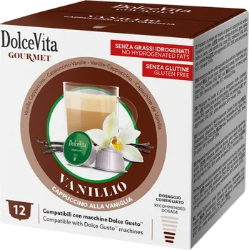 Dolce Vita Italfoods Dolce Vita Cappuccino Vanilla do Dolce Gusto 12 kapslí