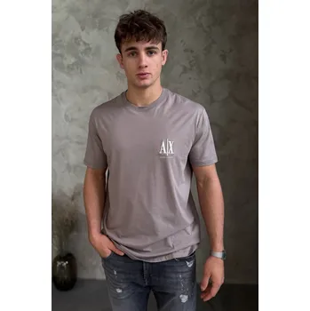 Pánské tričko Pánské tričko Armani Exchange XM000365AF12308 hnědobéžové Velikost: L