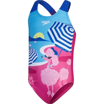 Chlapecké plavky Speedo Pink/ Blau 1314951 98