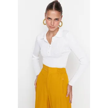 Dámské tričko Tričko trendyol Weiß 675455 M