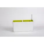 Truhlík samozavlažovací Berberis - zelená + bílá 40 cm