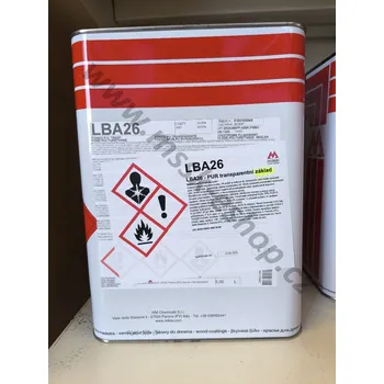 Lak na dřevo LBA 26, základní lak, Milesi