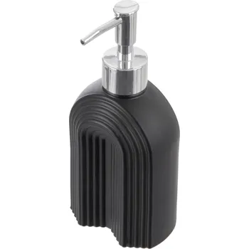 Dávkovač mýdla ORION Skleněný dávkovač mýdla 0,32 l černá