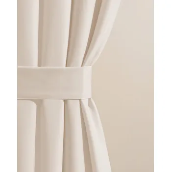 Závěs Úvaz - upínač na závěs BEST GARDEN světle béžová 8x120 cm (cena za 1 kus) MyBestHome