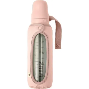 dětské pítko Bibs Obal na láhev velký Blush